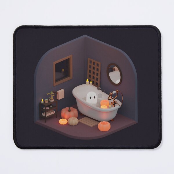 Item preview, Ghostie Bath Time designed and sold by kasumiblu.