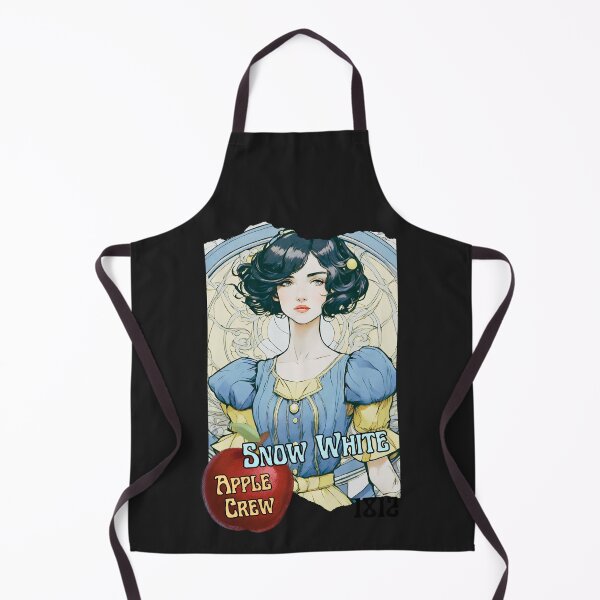 Item preview, Art Nouveau Snow White Apple Crew designed and sold by stargazerhill.