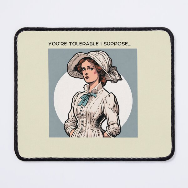 Item preview, Elizabeth Bennet You're Tolerable I Suppose Pop Art designed and sold by stargazerhill.