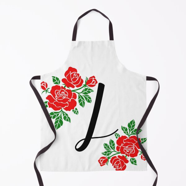 Item preview,  The Letter "L" With Red Roses And Green Leaves. designed and sold by LisaDesigns323.