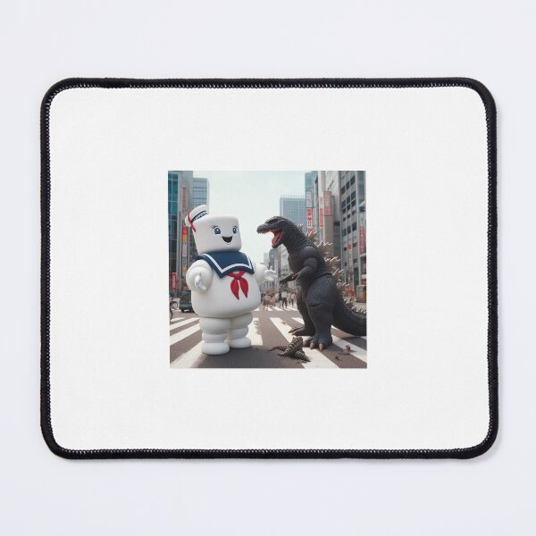 Item preview, Godzilla and Stay Puffed Marshmallow man BFF's designed and sold by Jellinat.