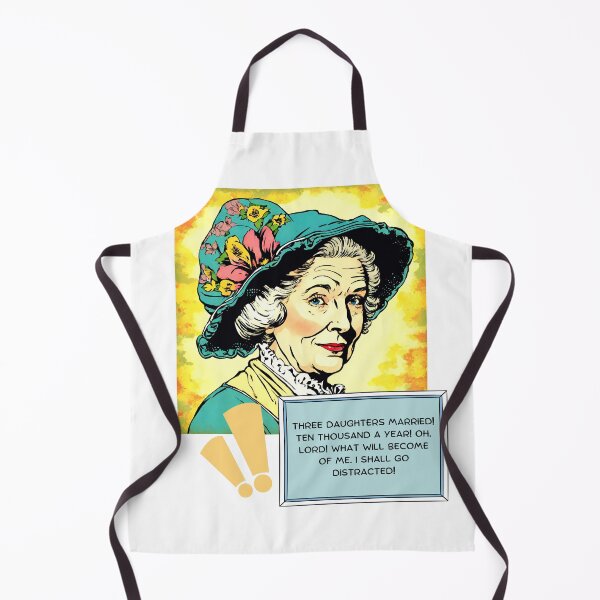 Item preview, Ecstatic Mrs. Bennet Pride and Prejudice Pop Art designed and sold by stargazerhill.