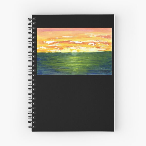 Item preview, Ocean Sunset Painting designed and sold by Cherie Taylor.