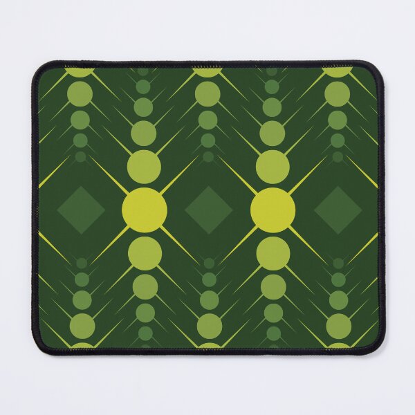Item preview, Green Monochromatic Abstract Repeating Pattern designed and sold by itsgoodjunk.