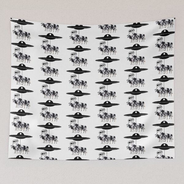 Item preview, Moo, Cow Abduction designed and sold by Roy & Tiffany.