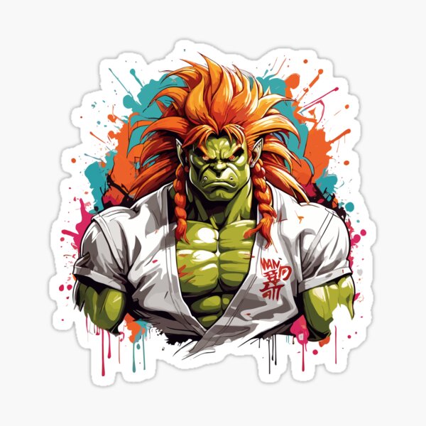 Blanka artwork #1, Street Fighter Alpha