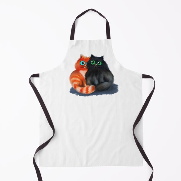 Item preview, Loving cats acrylic/digital painting designed and sold by Funsize-Art.