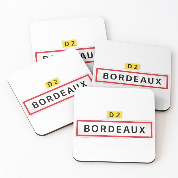 Item preview, Bordeaux & D2 French Road Sign designed and sold by travelwitheric.