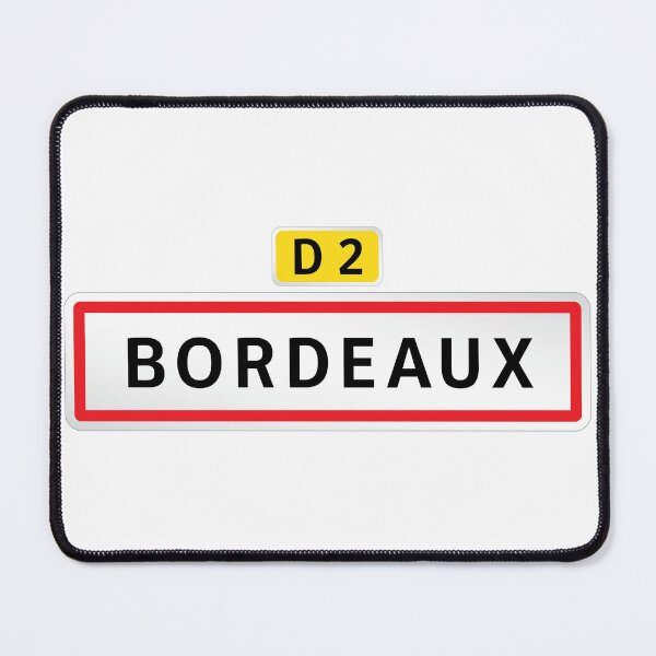 Item preview, Bordeaux & D2 French Road Sign designed and sold by travelwitheric.