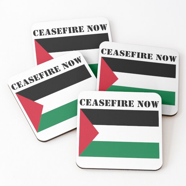 Item preview, Ceasefire Now - Free Palestine with Flag designed and sold by EspyDesignCo.