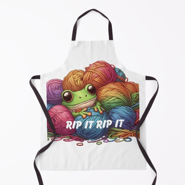 Item preview, Rip it Rip it, crochet inside joke designed and sold by Fr0mtheMachine.
