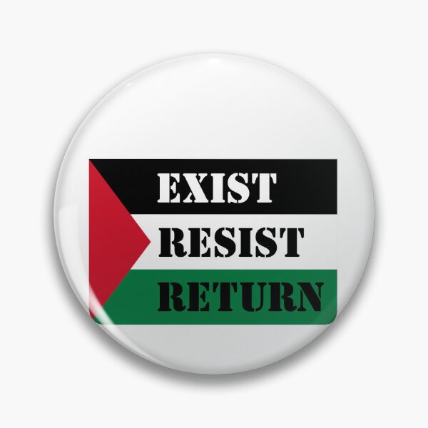 Item preview, Exist Resist Return - Free Palestine with Flag designed and sold by EspyDesignCo.