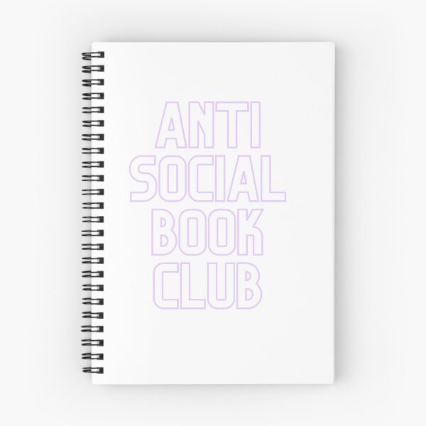 Item preview, Anti Social Book Club designed and sold by GalateaBooks.