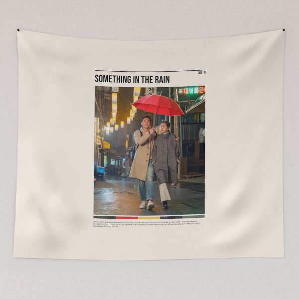 Item preview, Something in the Rain, Minimalist Kdrama (2018) designed and sold by PinkandP.