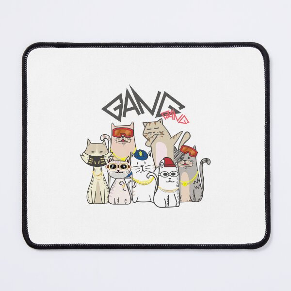 Item preview, gang gang cats, gang gang cat hiphop, swag cats designed and sold by GreyStanzione1.