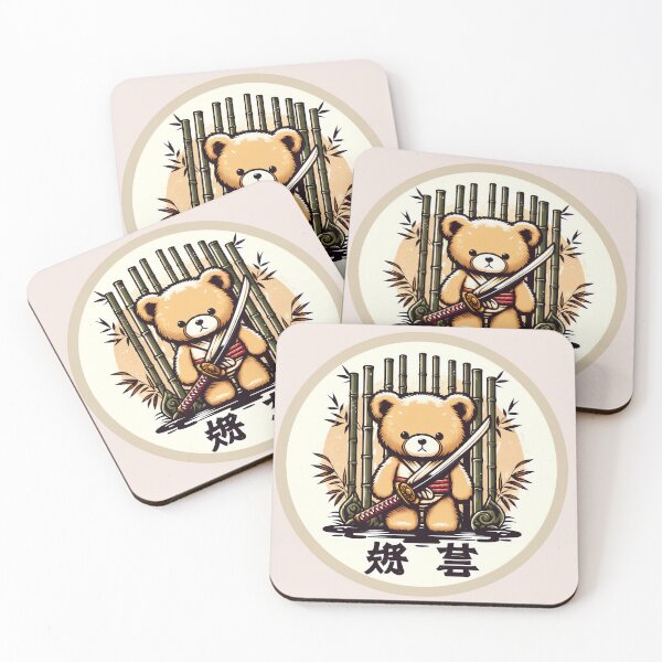 Item preview, cute teddis bear japanese japanese letters designed and sold by IAPICTURE.