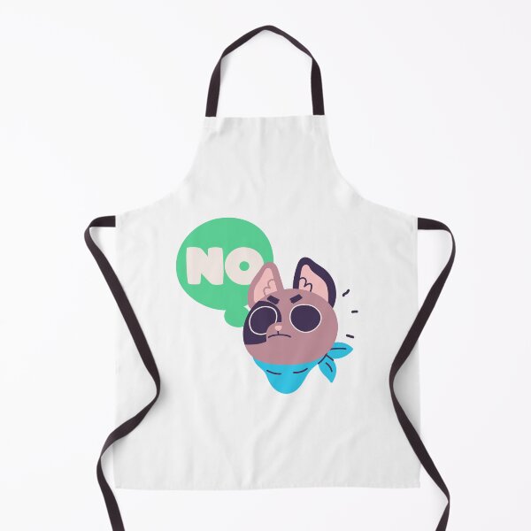 Item preview, Funny cat say no, cartoon cat say no, sad cat say no designed and sold by GreyStanzione1.