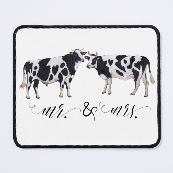 Item preview, Mr. and Mrs. Cow designed and sold by Roy & Tiffany.