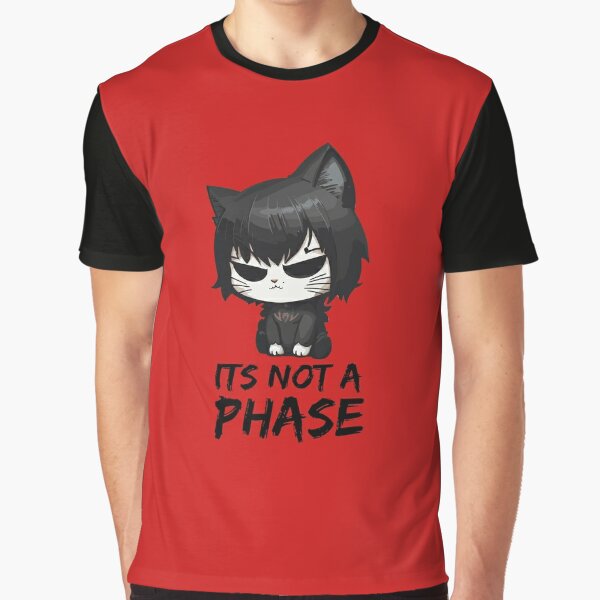 Its Not A Phase Mom Emo Moon Kids Teen Funny Gifts' Unisex Baseball T-Shirt