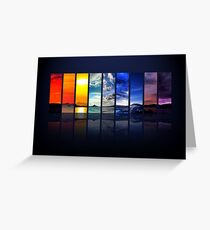 Spectrum of the Sky Greeting Card