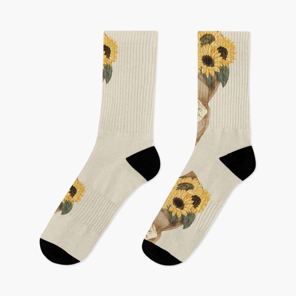 Item preview, Sunflower bouquet  vintage designed and sold by stripedcarpet.