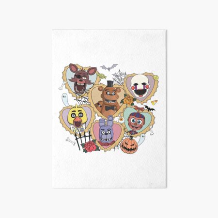 FNAF Glitchtrap 5x7inArt Print