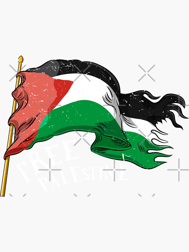 50 autocollants gratuits pour ordinateur portable Palestine 