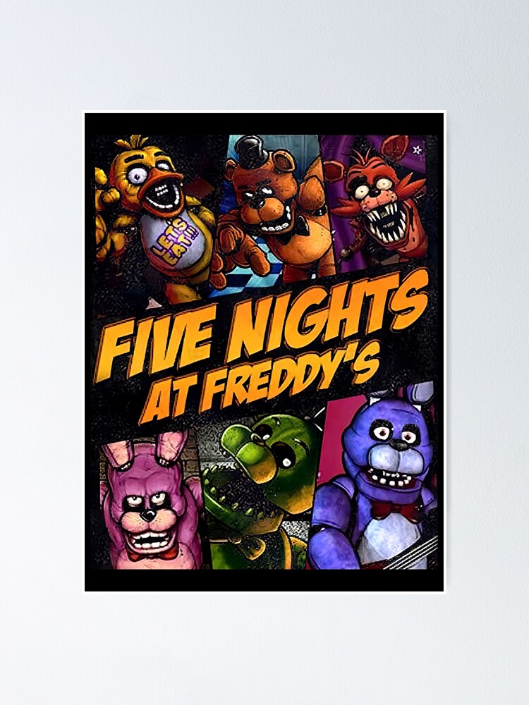 Cheap Fnaf Celebrate Poster, Five Nights at Freddys Poster Wall