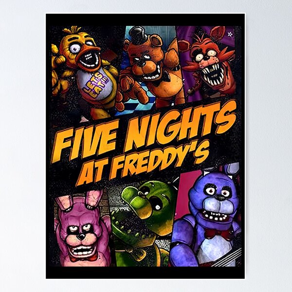 Fnaf Chibi Five Nights at Freddy's  Poster for Sale by AldoEan