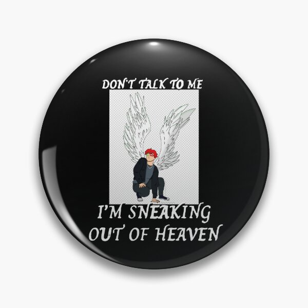 Item preview, Sneaking Out of Heaven designed and sold by Izzys-Shop.