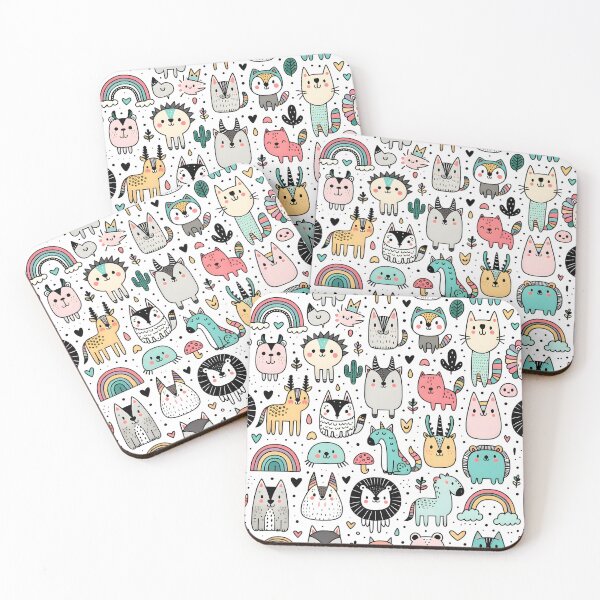 Item preview, Fantasy Wild Life Pattern designed and sold by Drextor.