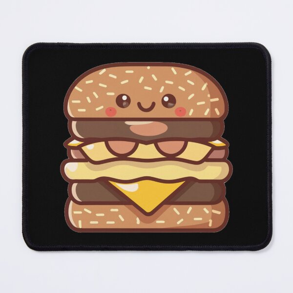 Item preview, Kawaii Double Cheeseburger designed and sold by NormadWorld.