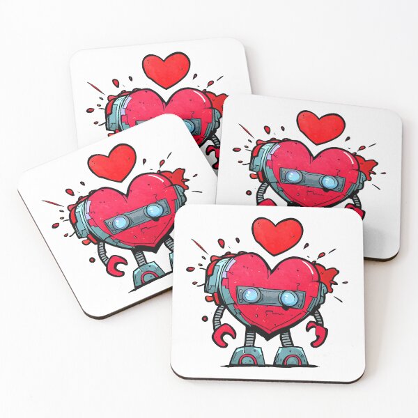 Item preview, Heart Beeps designed and sold by GokaiRedbubble.