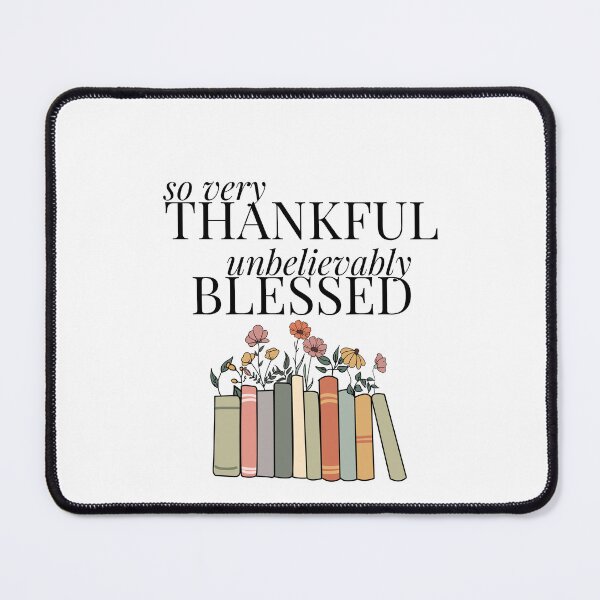 Item preview, So very thankful unbelievably blessed floral books designed and sold by Ameliafavs.