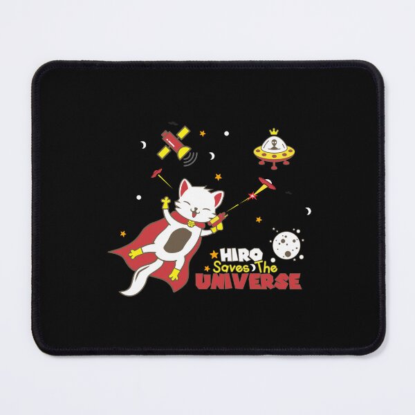 Artikelvorschau, Hiro rettet das Universum, Hiro im Universum, Cartoon-Katze im Universum entworfen und verkauft von GreyStanzione1.