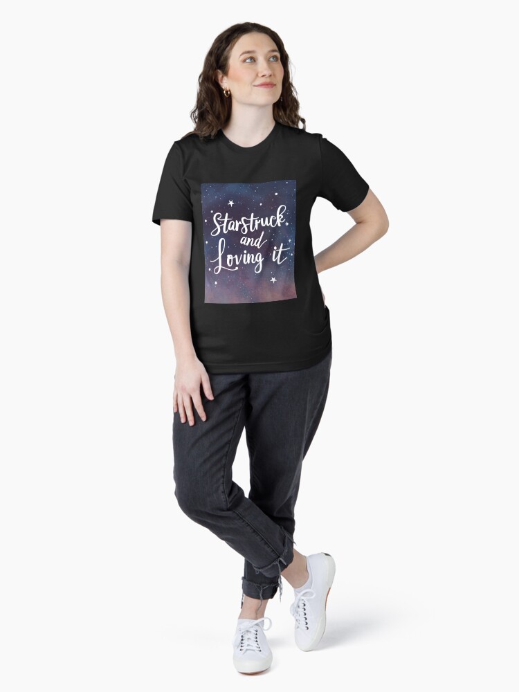 Thumbnail 4 of 7, Essential T-Shirt, star strucks and loving it designed and sold by zubiaqureshi.