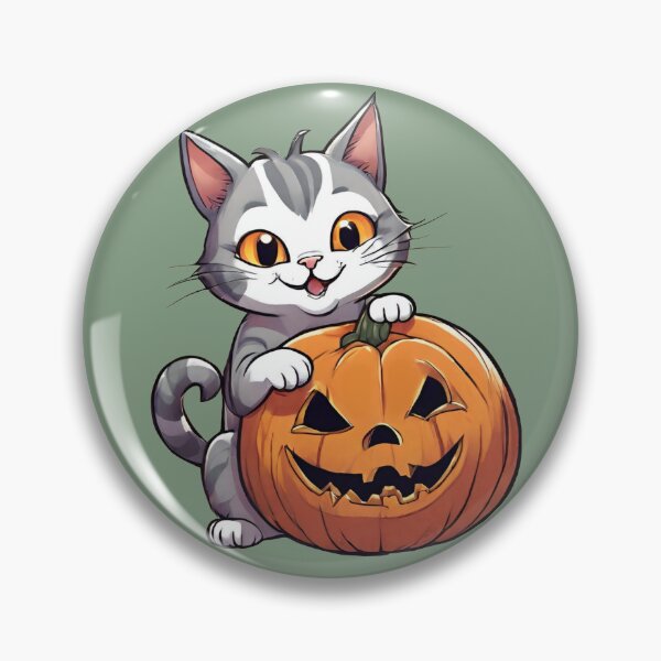 Item preview, Cute Cat and Pumpkin designed and sold by Ethan Armstrong.