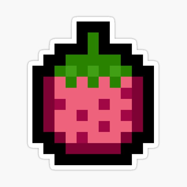 Strawberry pixel art kit – Noteworthy Art Kits