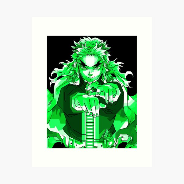 Rengoku Kyojuro Poster for Sale by Fhatershop