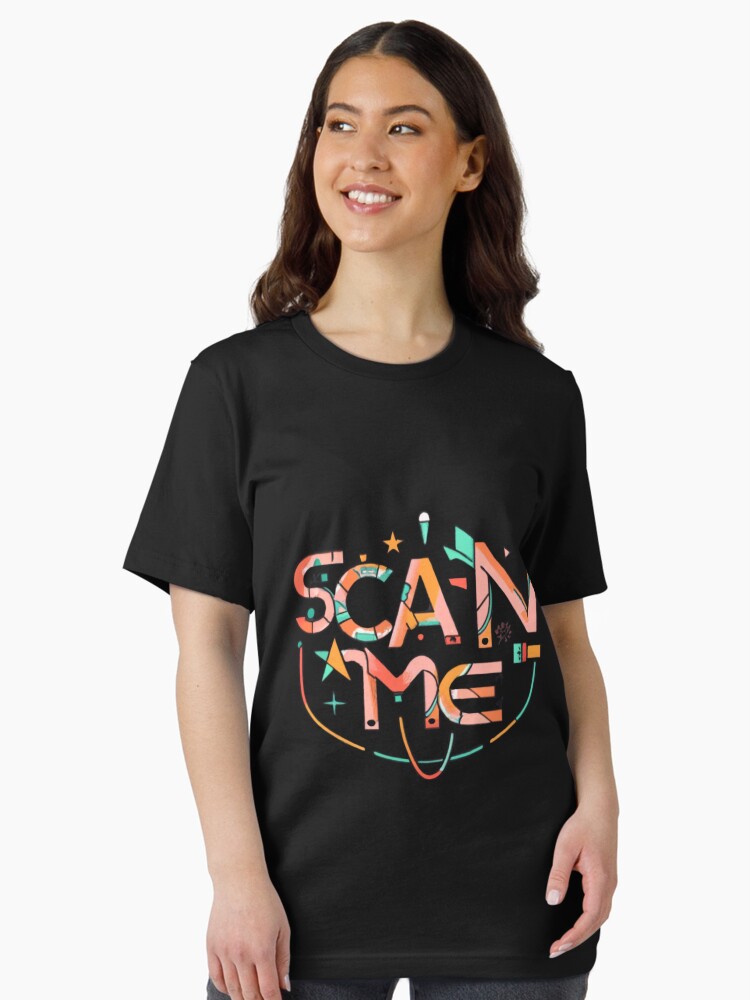 Thumbnail 1 of 7, Essential T-Shirt, scan me classic t shirt designed and sold by zubiaqureshi.