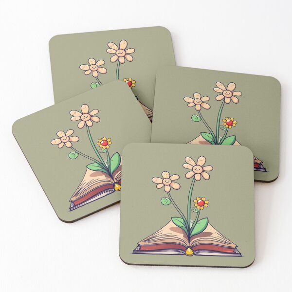 Item preview, Flowers Growing From Book With Flowers Cute Flowers Growing From Book With Flowers Growing From Pages Flowers Growing  designed and sold by MatthewViews.