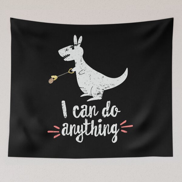 Item preview, Funny Easter Shirts For Kids Cute T-Rex I Can Do Anything designed and sold by 14thFloor.