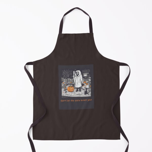 Item preview, Don’t let the data scare you Halloween skeleton  designed and sold by t1n3333.