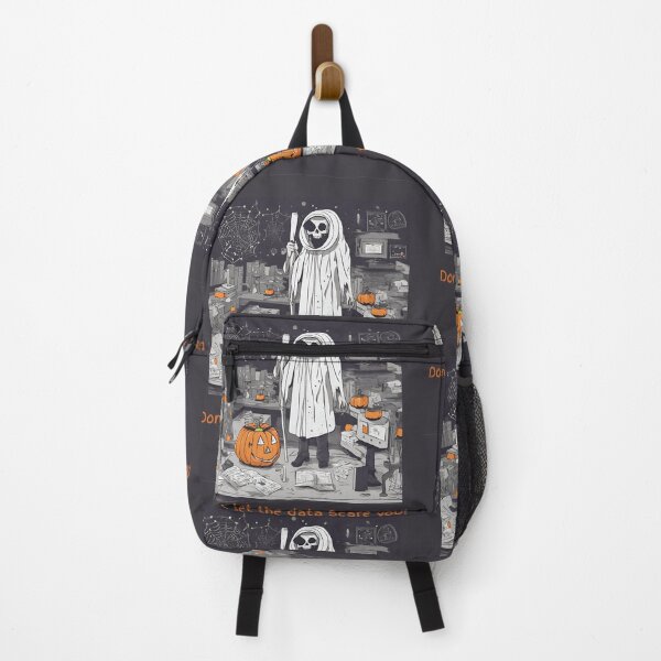 Item preview, Don’t let the data scare you Halloween skeleton  designed and sold by t1n3333.