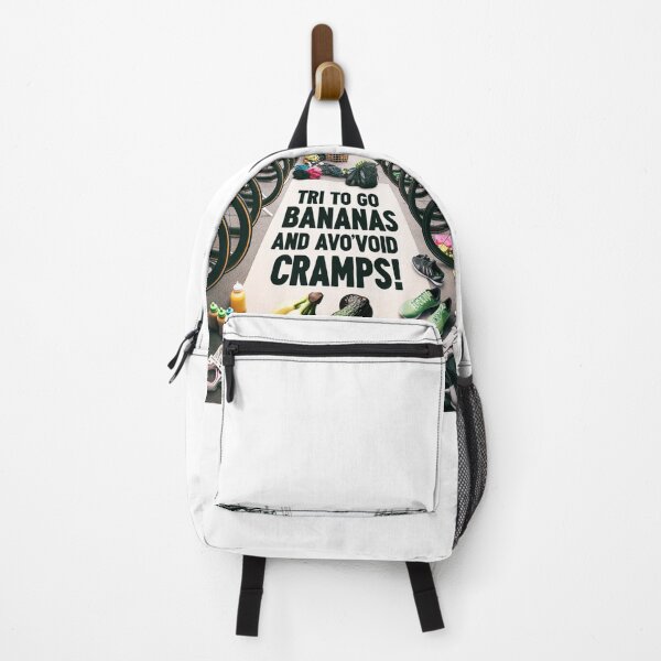 Item preview, Tri to go bananas and avo'void cramps! ?? Power up with potassium before the race. designed and sold by Triathlongram.