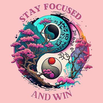 Artwork thumbnail, stay focused and win classic t shirt by zubiaqureshi