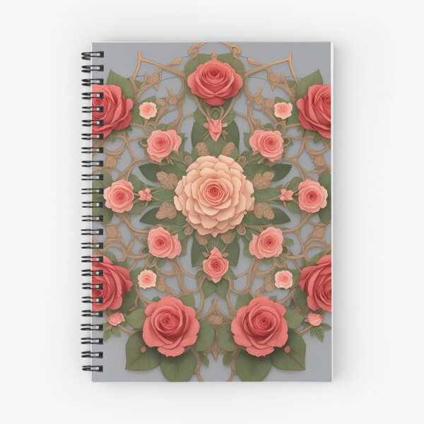 Item preview, Red roses intricate pattern design designed and sold by Carlos Gudino.