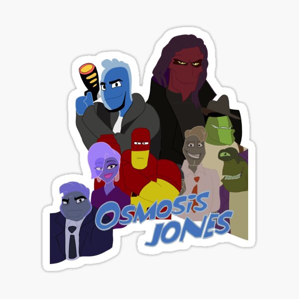 Osmosis Jones Sticker for Sale by FireBoltPug