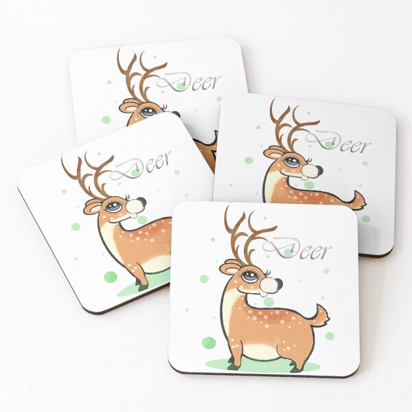 Item preview, Chonky Deer  designed and sold by Shirley cute art .