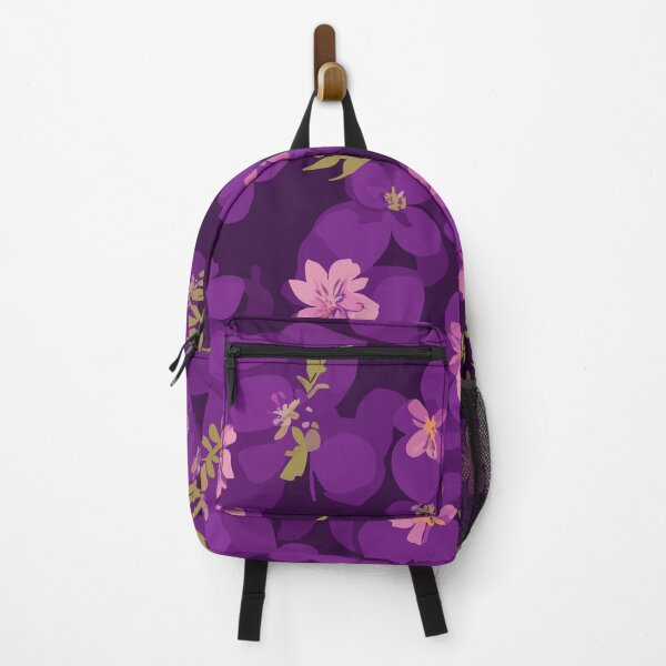 Item preview, purple floral pattern designed and sold by OmikronStore.
